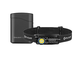 چراغ پیشانی اولایت پران 3 پریموم ادیشن با کیس شارژر و نور سفید و قرمز