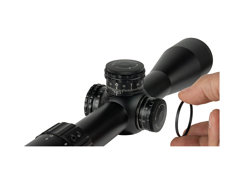 دوربین روی سلاح المنت هلیکس نسل2 6 تا 24 در 50 با رتیکل APR-1C واحد کلیک میل رادیان و SFP