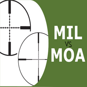 تفاوت MOA و MRAD