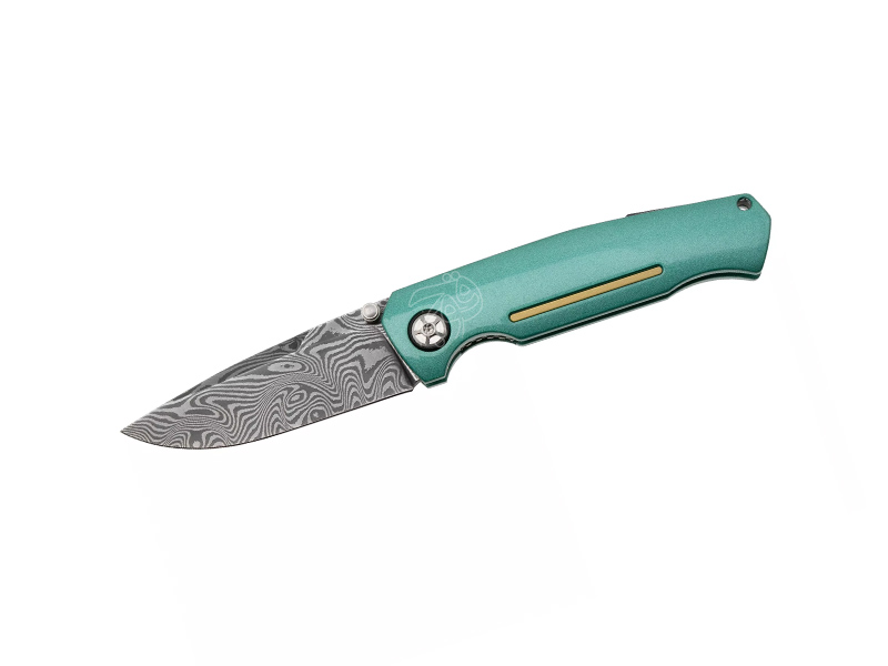 چاقو بوکر تولید محدود 1969 ماخ-1 دمشقی 111102DAM