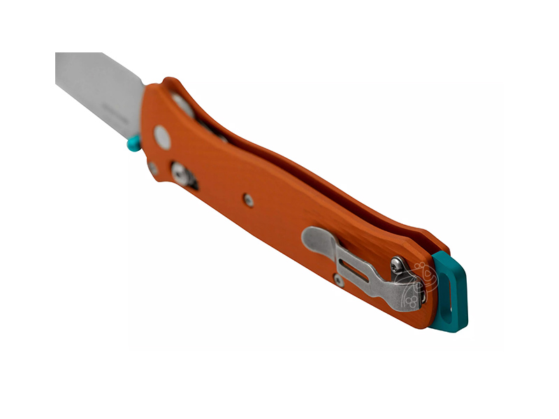 چاقو شکاری بنچمید بیل‌اوت کراتر نارنجی آلومینوم 537-2301