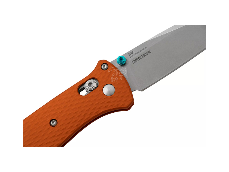 چاقو شکاری بنچمید بیل‌اوت کراتر نارنجی آلومینوم 537-2301