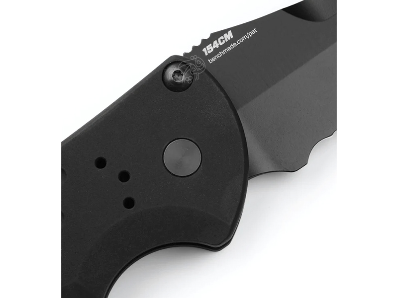 چاقو شکاری بنچمید اتو استرایکر بلک آلومینوم 9101SBK