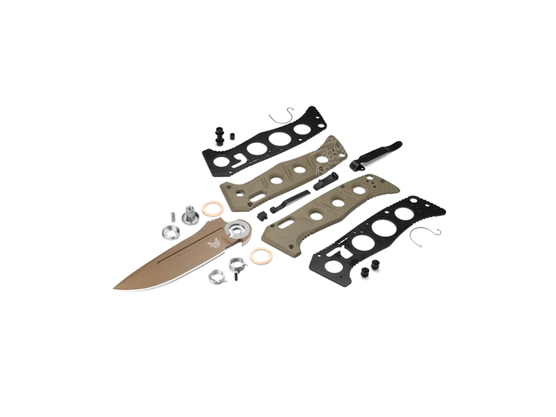 چاقو شکاری بنچمید اتو آداماس او‌ دی گرین جی10 دراپ پوینت 2750FE-2